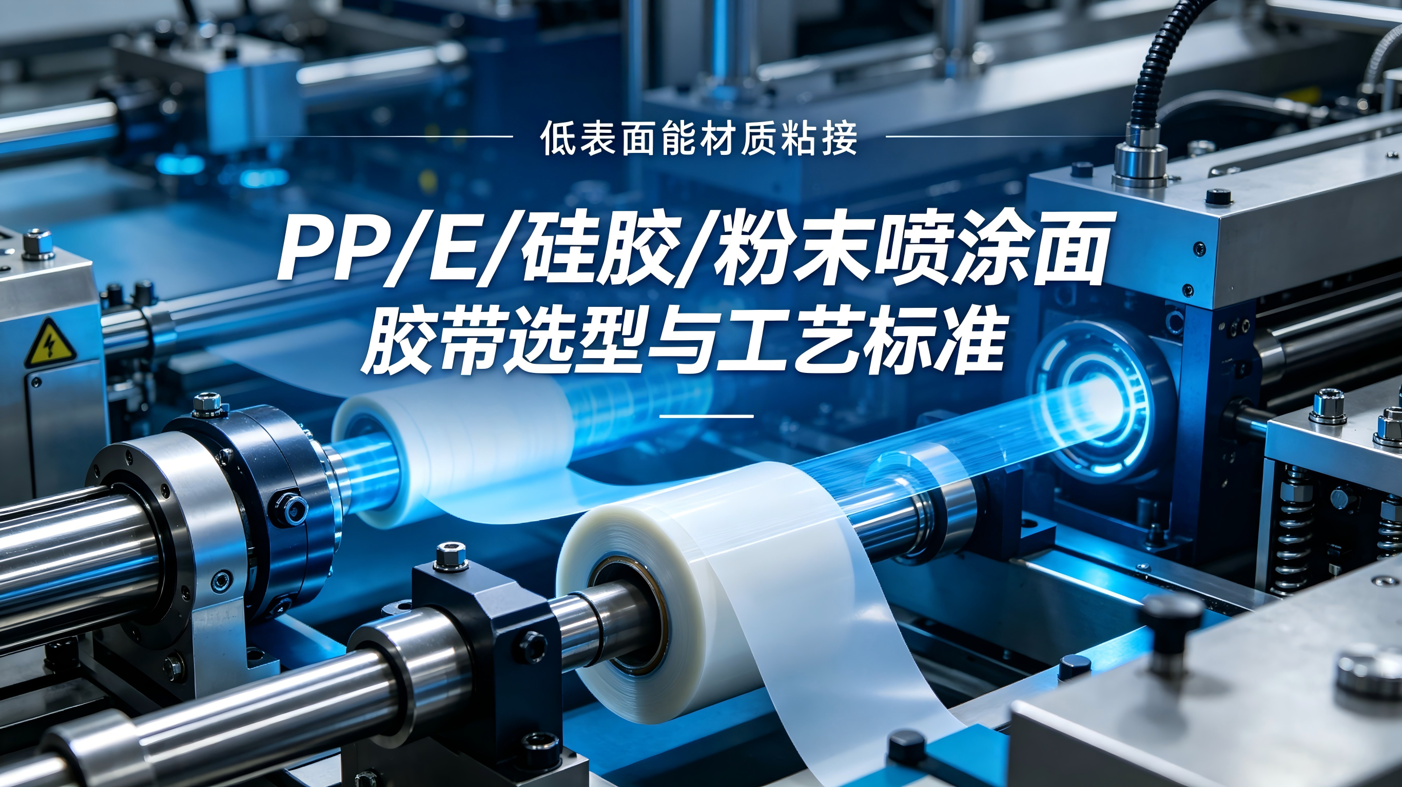 低表面能材质粘接终极方案 PP/PE/硅胶/粉末喷涂面胶带选型与工艺标准
