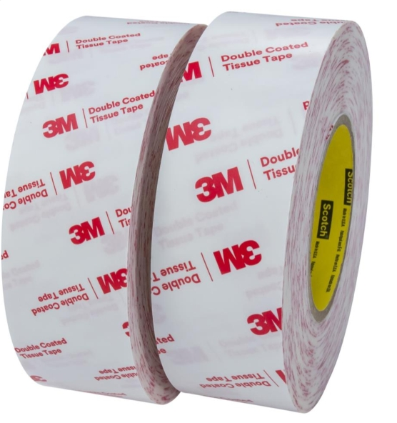 3M 55210 棉纸双面胶带 0.1mm超薄 · 半透明 · 高性价比 · 通用工业粘接 | 深圳现货